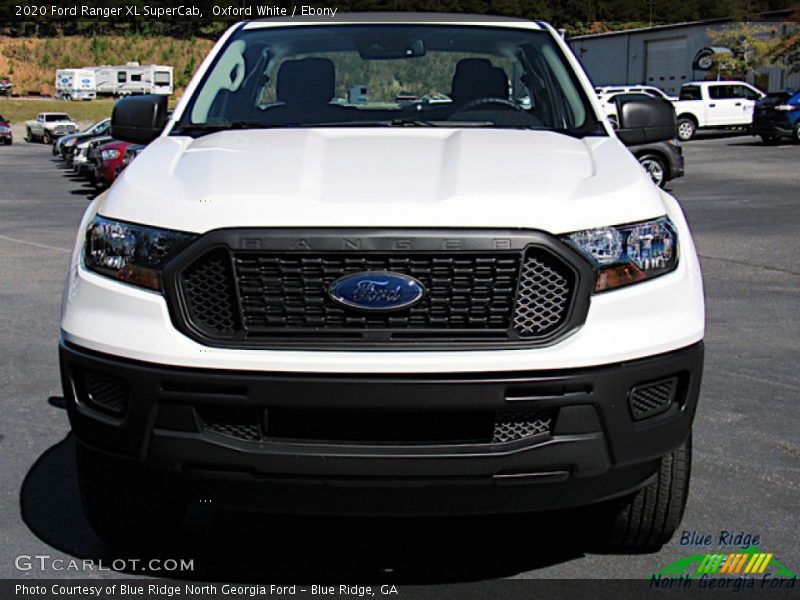 Oxford White / Ebony 2020 Ford Ranger XL SuperCab