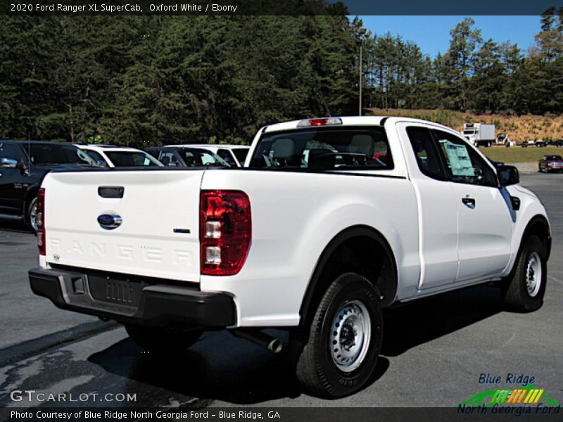 Oxford White / Ebony 2020 Ford Ranger XL SuperCab