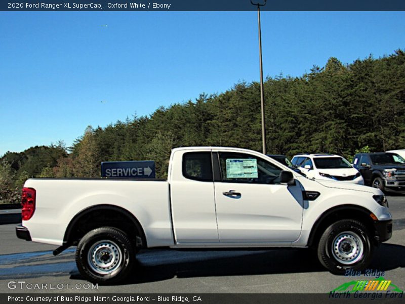 Oxford White / Ebony 2020 Ford Ranger XL SuperCab