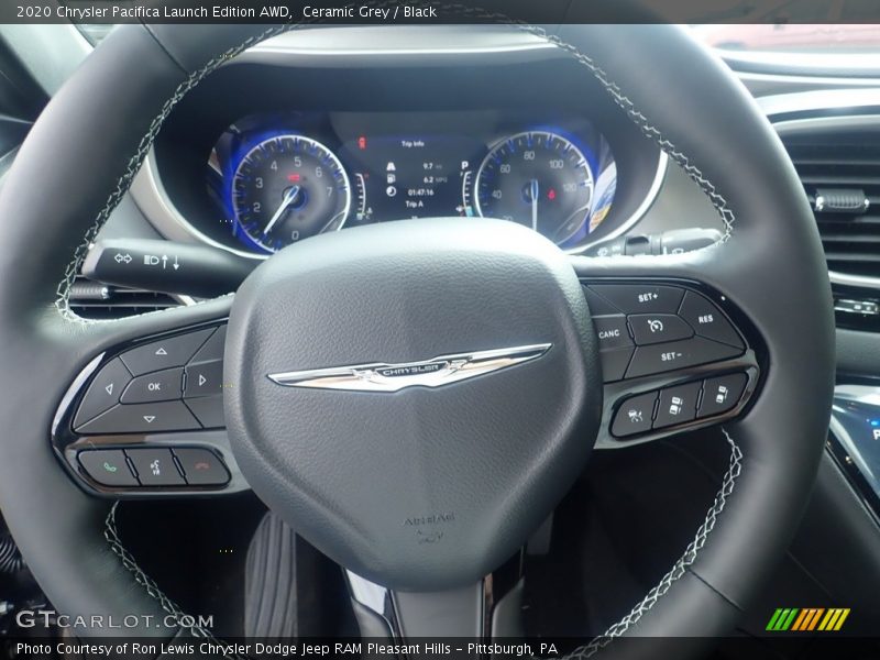 Ceramic Grey / Black 2020 Chrysler Pacifica Launch Edition AWD