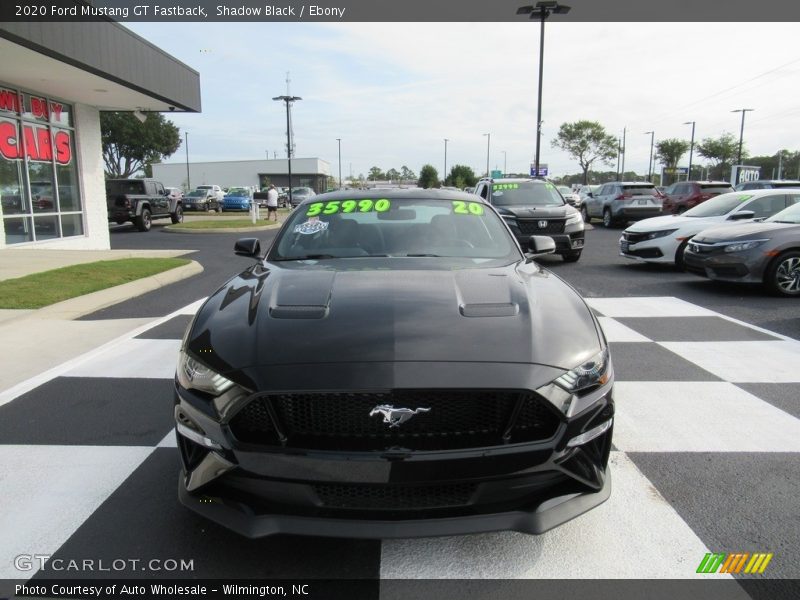 Shadow Black / Ebony 2020 Ford Mustang GT Fastback