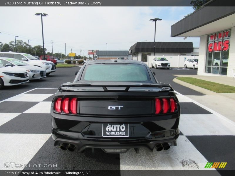 Shadow Black / Ebony 2020 Ford Mustang GT Fastback