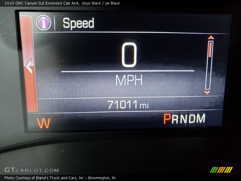 Onyx Black / Jet Black 2016 GMC Canyon SLE Extended Cab 4x4