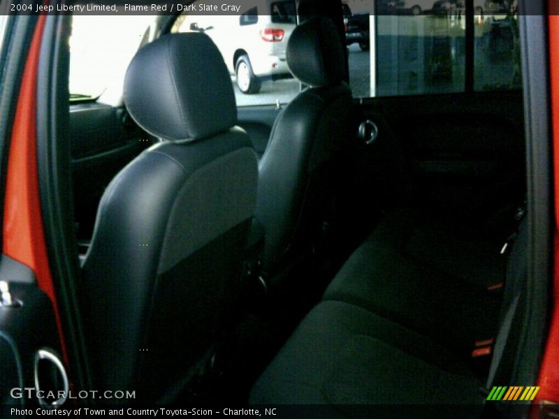 Flame Red / Dark Slate Gray 2004 Jeep Liberty Limited