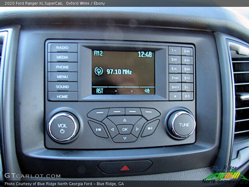 Oxford White / Ebony 2020 Ford Ranger XL SuperCab