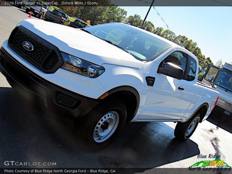 Oxford White / Ebony 2020 Ford Ranger XL SuperCab