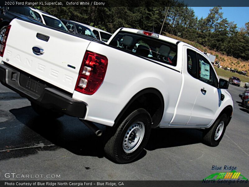 Oxford White / Ebony 2020 Ford Ranger XL SuperCab