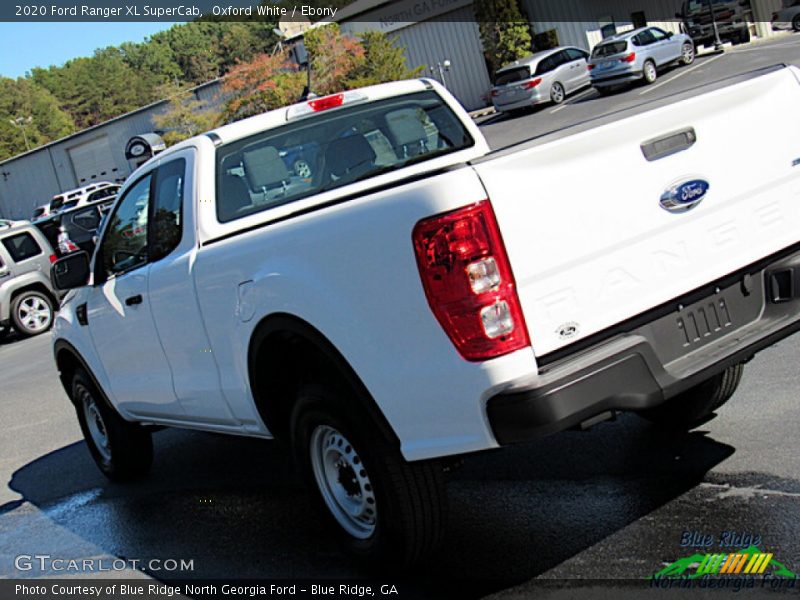 Oxford White / Ebony 2020 Ford Ranger XL SuperCab