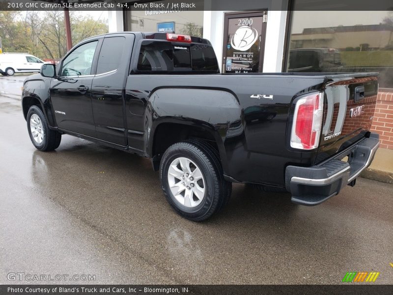 Onyx Black / Jet Black 2016 GMC Canyon SLE Extended Cab 4x4