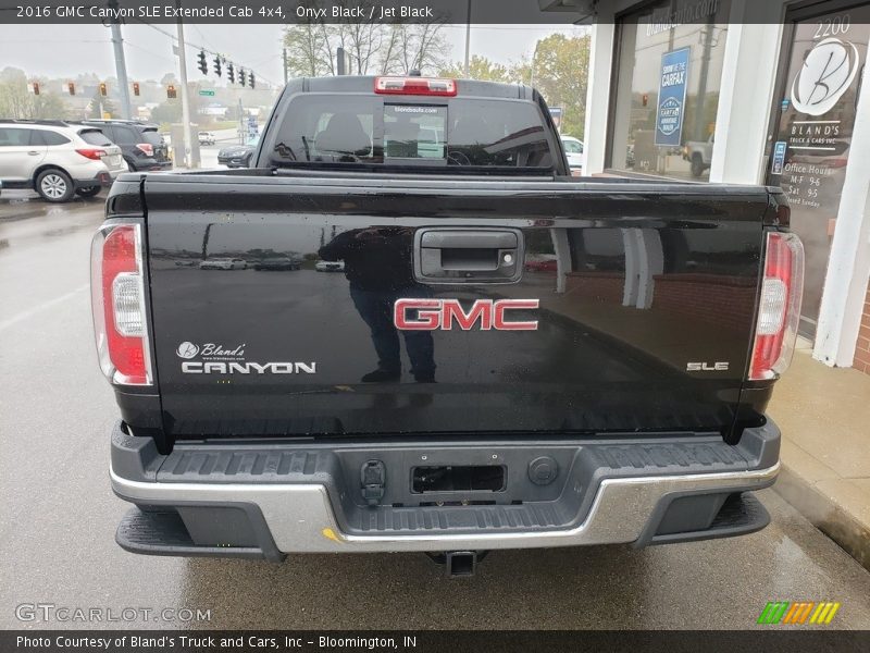 Onyx Black / Jet Black 2016 GMC Canyon SLE Extended Cab 4x4