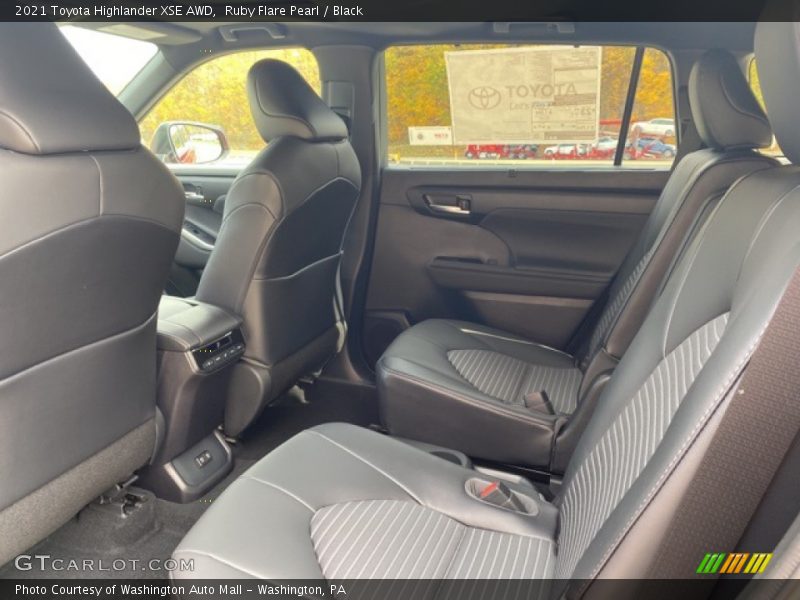 Rear Seat of 2021 Highlander XSE AWD