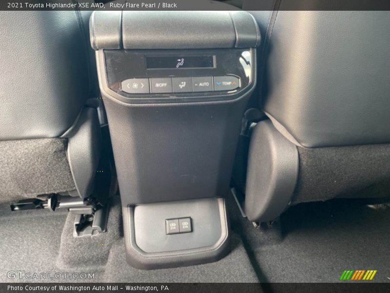 Ruby Flare Pearl / Black 2021 Toyota Highlander XSE AWD