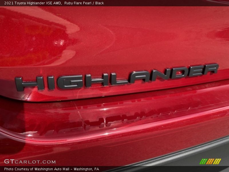  2021 Highlander XSE AWD Logo