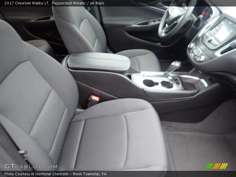 Pepperdust Metallic / Jet Black 2017 Chevrolet Malibu LT