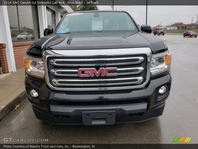 Onyx Black / Jet Black 2016 GMC Canyon SLE Extended Cab 4x4