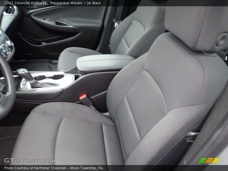 Pepperdust Metallic / Jet Black 2017 Chevrolet Malibu LT