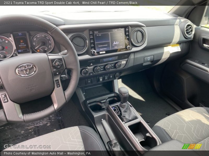 Dashboard of 2021 Tacoma TRD Sport Double Cab 4x4