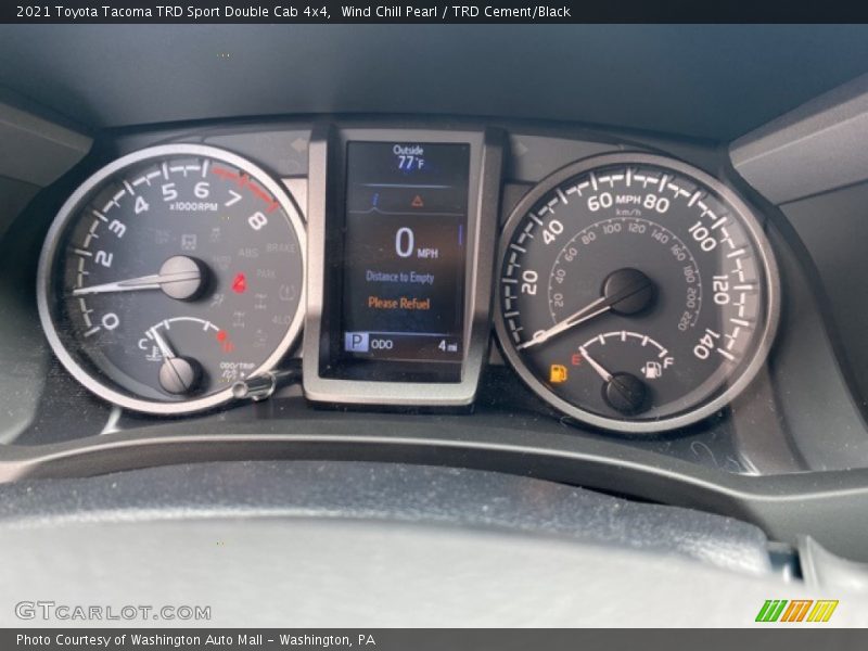  2021 Tacoma TRD Sport Double Cab 4x4 TRD Sport Double Cab 4x4 Gauges