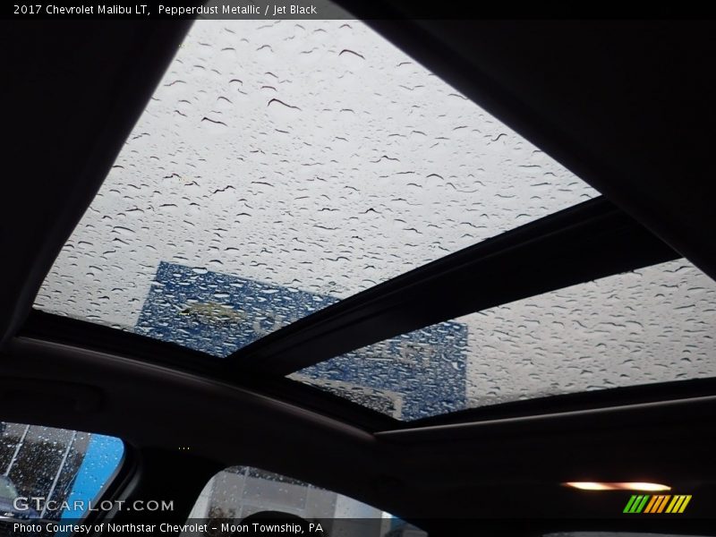 Pepperdust Metallic / Jet Black 2017 Chevrolet Malibu LT