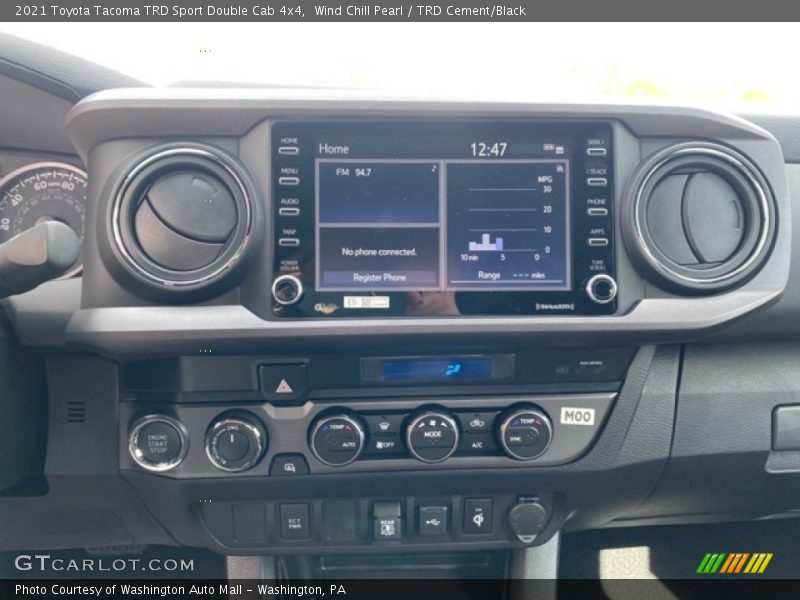Wind Chill Pearl / TRD Cement/Black 2021 Toyota Tacoma TRD Sport Double Cab 4x4
