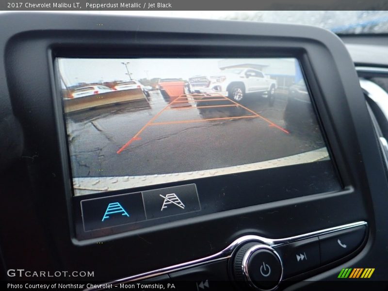Pepperdust Metallic / Jet Black 2017 Chevrolet Malibu LT