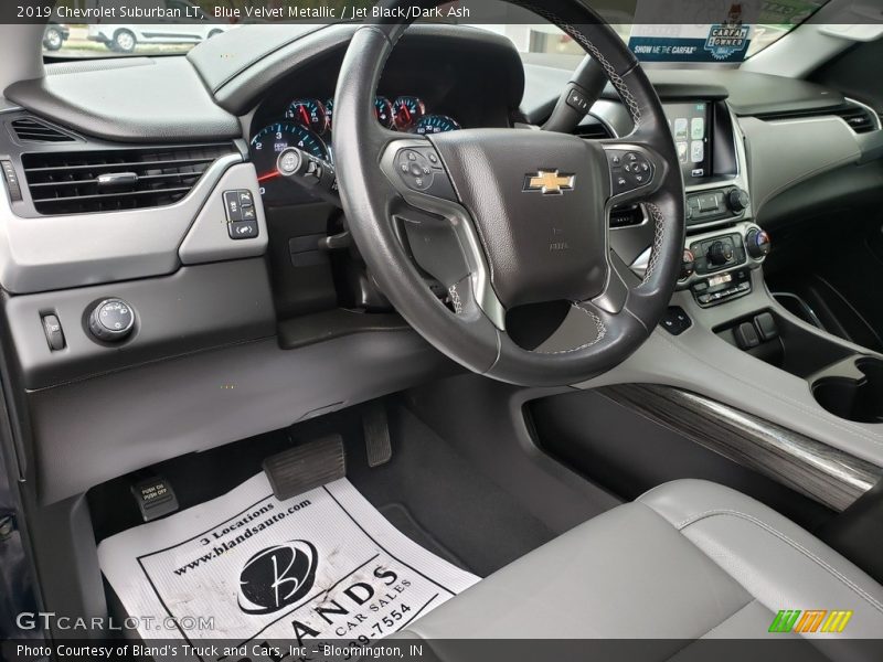 Blue Velvet Metallic / Jet Black/Dark Ash 2019 Chevrolet Suburban LT