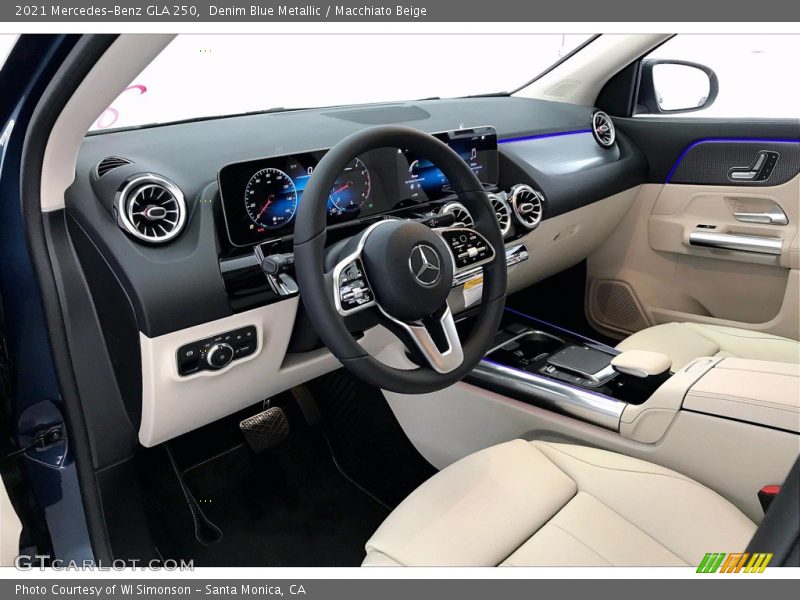  2021 GLA 250 Macchiato Beige Interior