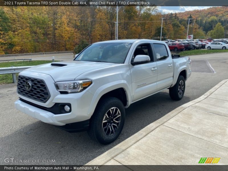 Front 3/4 View of 2021 Tacoma TRD Sport Double Cab 4x4