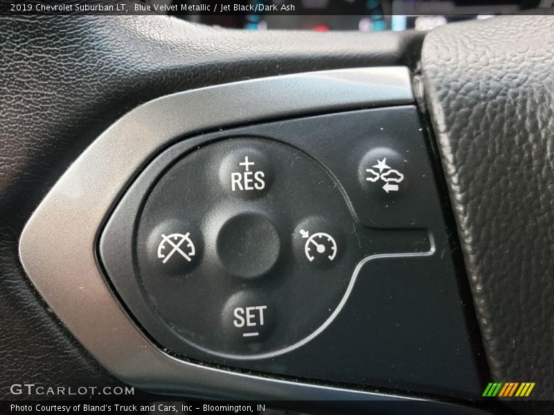 Blue Velvet Metallic / Jet Black/Dark Ash 2019 Chevrolet Suburban LT