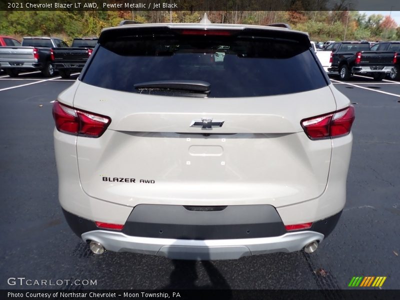 Pewter Metallic / Jet Black 2021 Chevrolet Blazer LT AWD