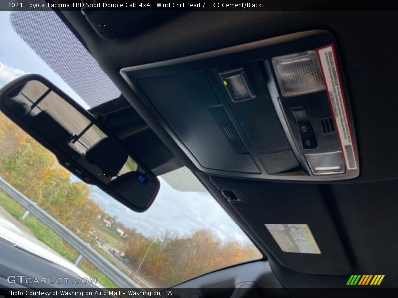 Wind Chill Pearl / TRD Cement/Black 2021 Toyota Tacoma TRD Sport Double Cab 4x4