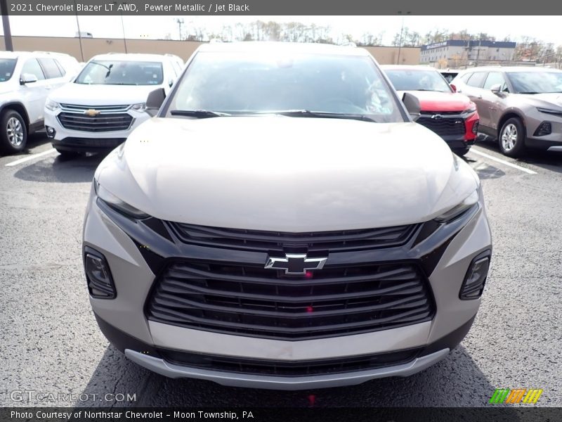 Pewter Metallic / Jet Black 2021 Chevrolet Blazer LT AWD