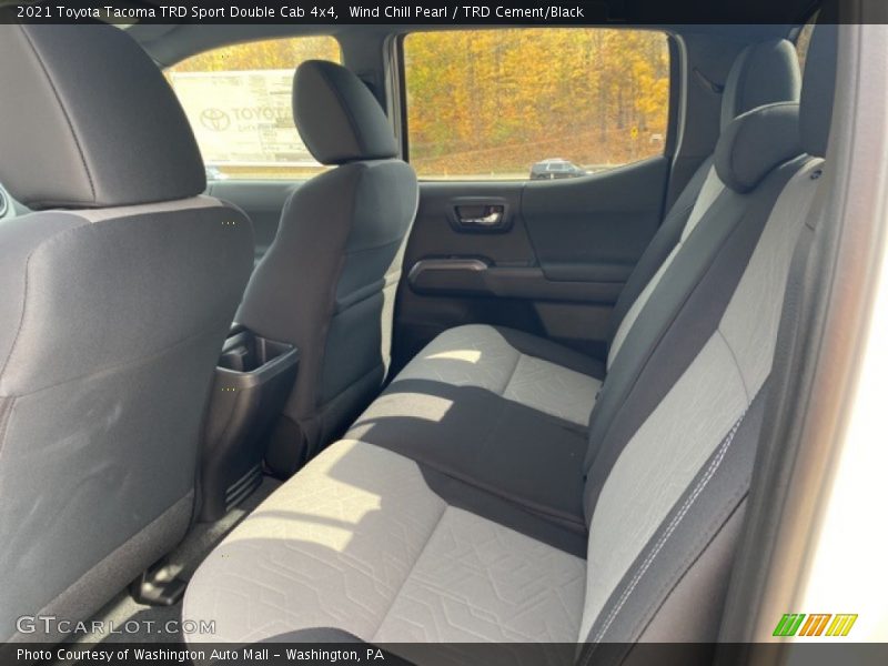 Rear Seat of 2021 Tacoma TRD Sport Double Cab 4x4