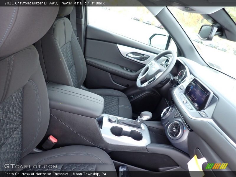 Pewter Metallic / Jet Black 2021 Chevrolet Blazer LT AWD