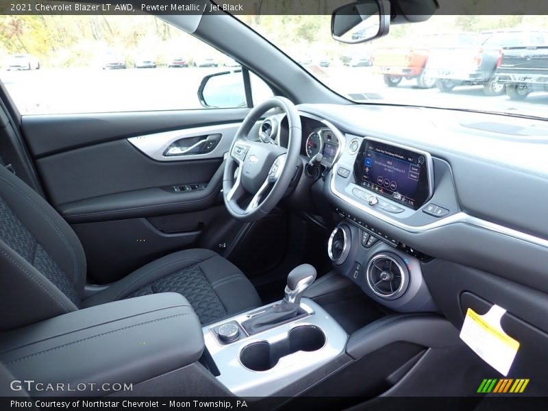Pewter Metallic / Jet Black 2021 Chevrolet Blazer LT AWD