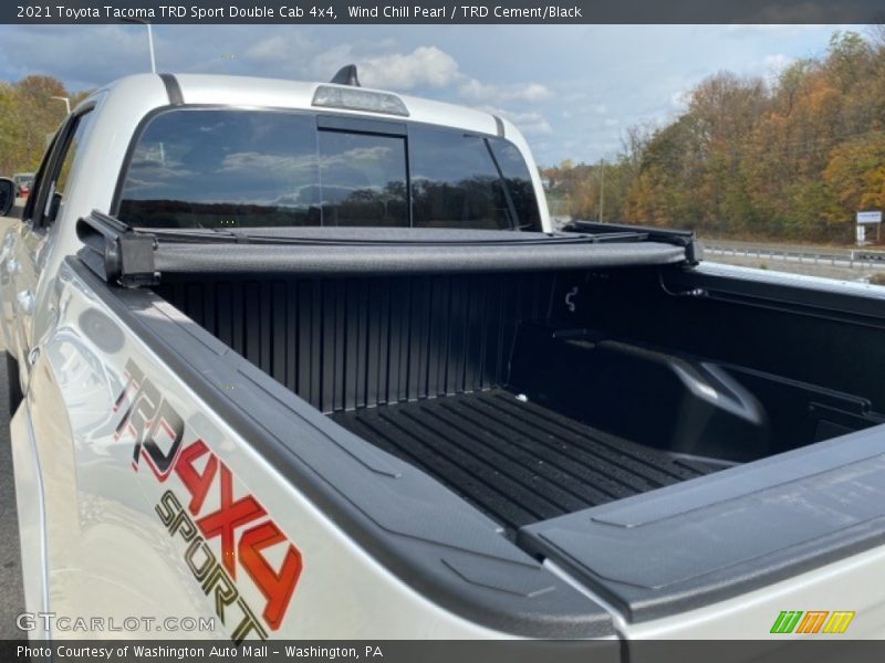 Wind Chill Pearl / TRD Cement/Black 2021 Toyota Tacoma TRD Sport Double Cab 4x4