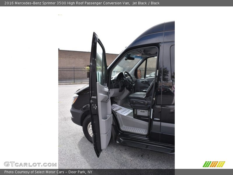 Front Seat of 2016 Sprinter 3500 High Roof Passenger Conversion Van
