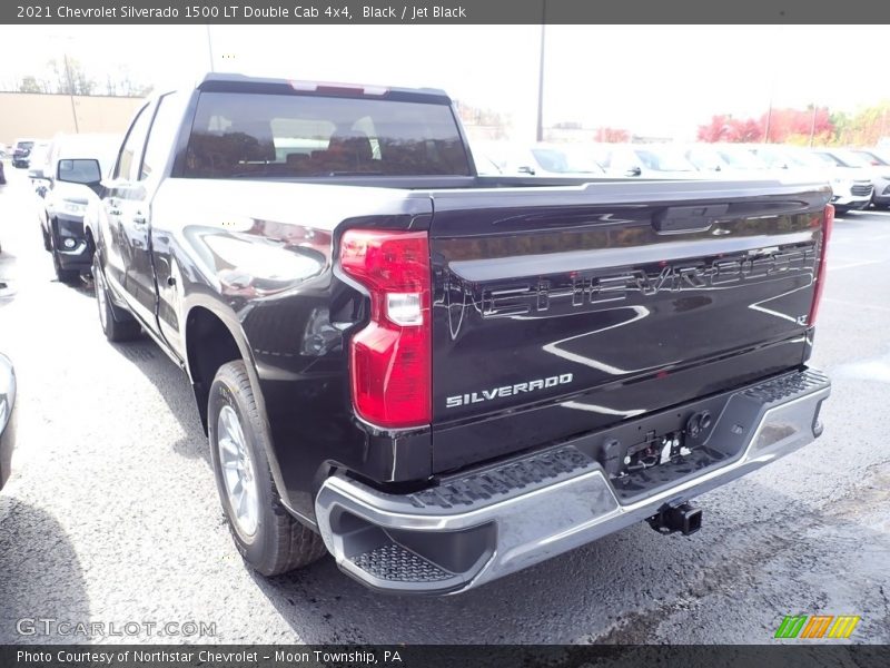 Black / Jet Black 2021 Chevrolet Silverado 1500 LT Double Cab 4x4