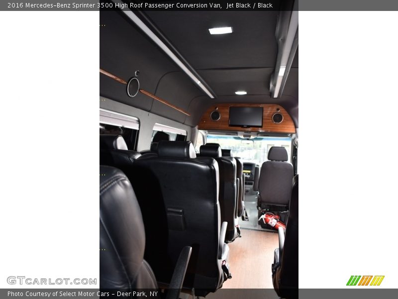 Rear Seat of 2016 Sprinter 3500 High Roof Passenger Conversion Van