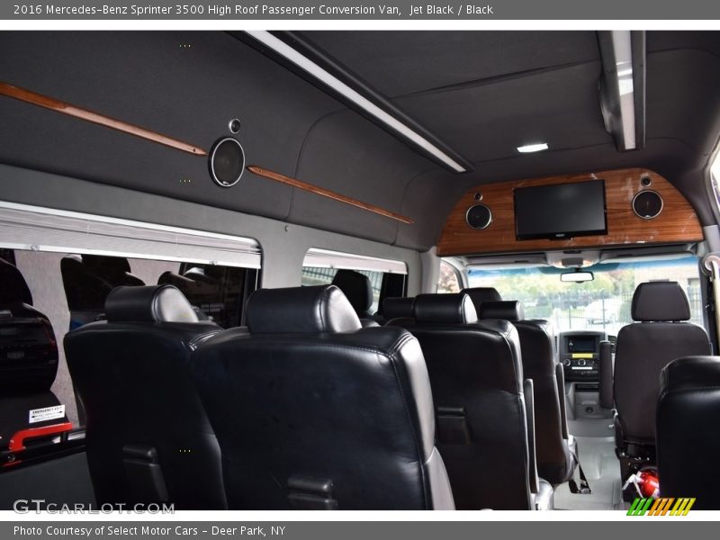  2016 Sprinter 3500 High Roof Passenger Conversion Van Black Interior