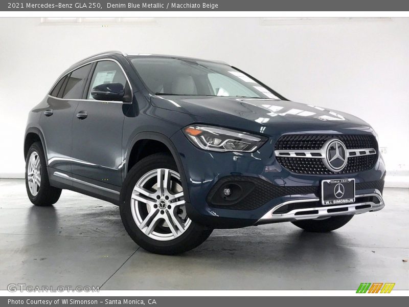 Front 3/4 View of 2021 GLA 250