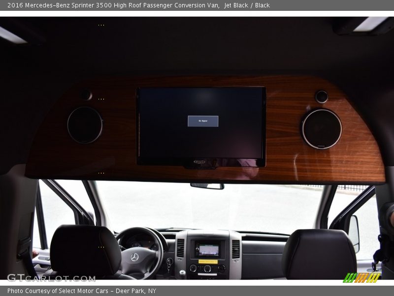 Jet Black / Black 2016 Mercedes-Benz Sprinter 3500 High Roof Passenger Conversion Van