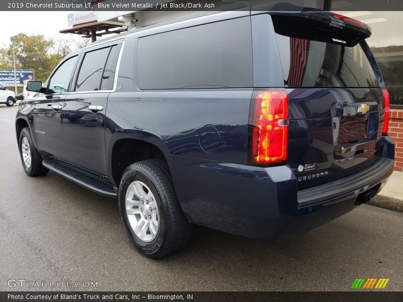 Blue Velvet Metallic / Jet Black/Dark Ash 2019 Chevrolet Suburban LT