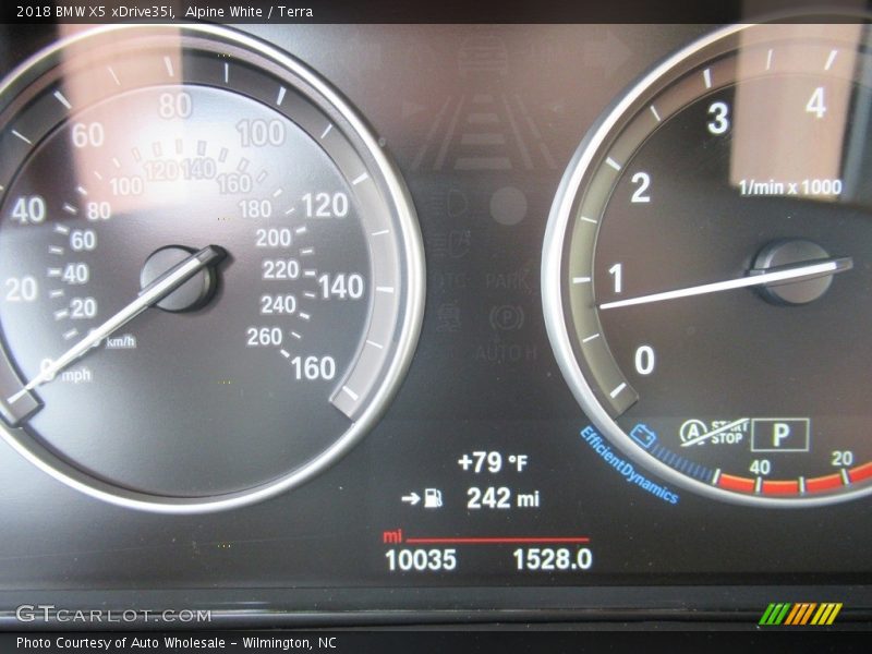 Alpine White / Terra 2018 BMW X5 xDrive35i