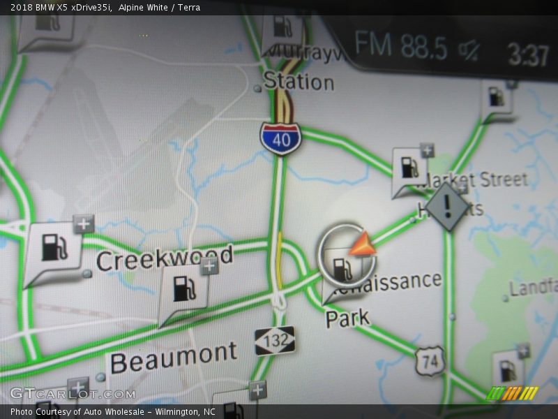 Alpine White / Terra 2018 BMW X5 xDrive35i