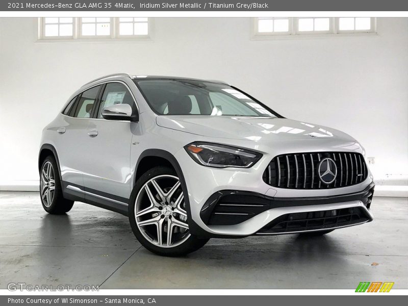 Front 3/4 View of 2021 GLA AMG 35 4Matic
