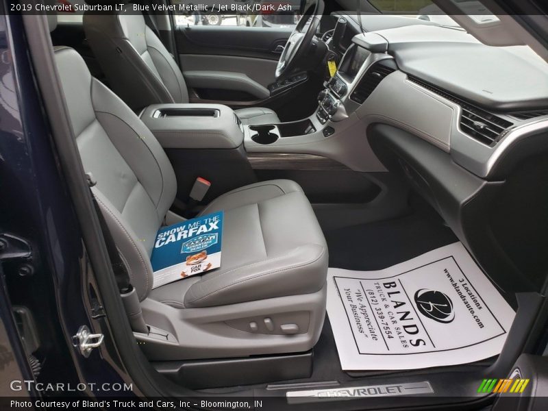 Blue Velvet Metallic / Jet Black/Dark Ash 2019 Chevrolet Suburban LT