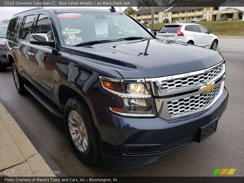 Blue Velvet Metallic / Jet Black/Dark Ash 2019 Chevrolet Suburban LT