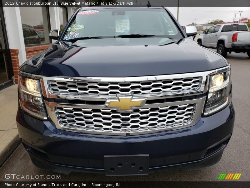 Blue Velvet Metallic / Jet Black/Dark Ash 2019 Chevrolet Suburban LT