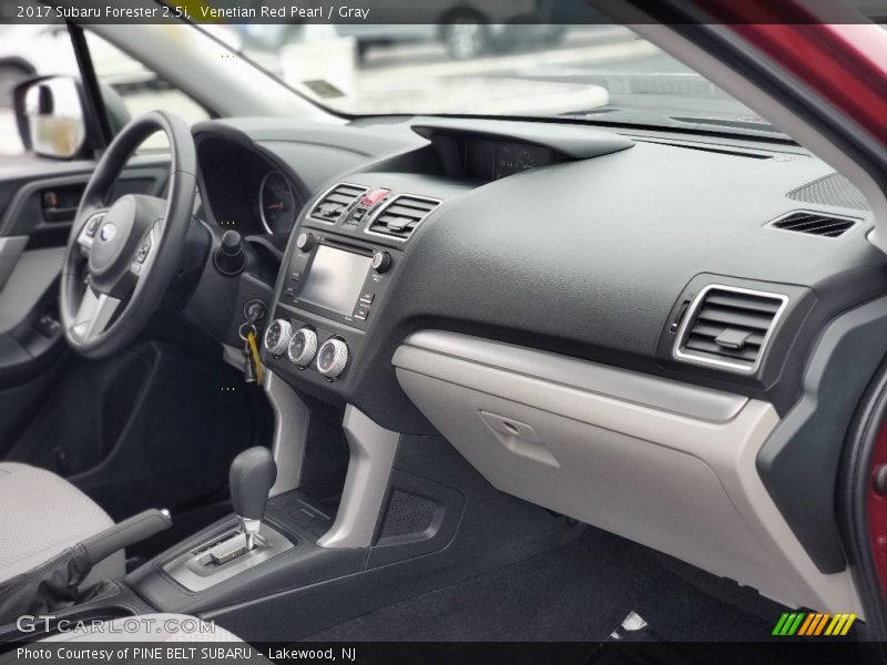 Venetian Red Pearl / Gray 2017 Subaru Forester 2.5i